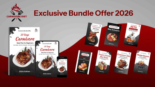The 30-Days Carnivore Diet Challenge Bundles  (6+ Free Bonuses Books)
